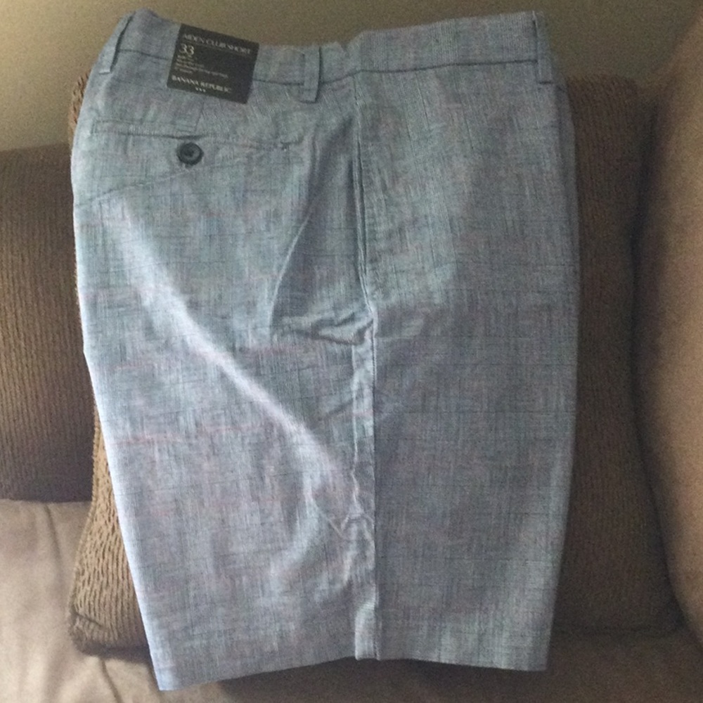 Mens Banana Republic tweed shorts